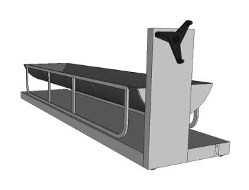 PRO SERIES TROUGH mobile table